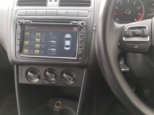 VW Polo 6 (2010 - 2014) Navigation unit, 8 inch GPS DVD, FREE Maps & Reverse Camera